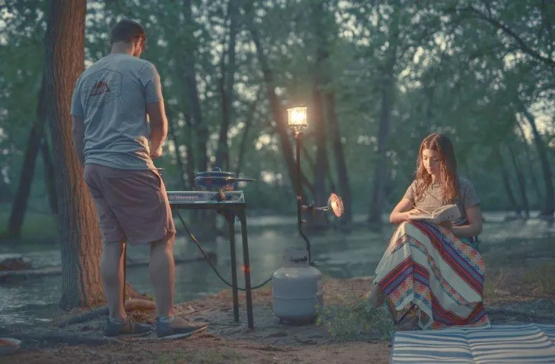 PORTABLE OUTDOOR PROPANE INFRA